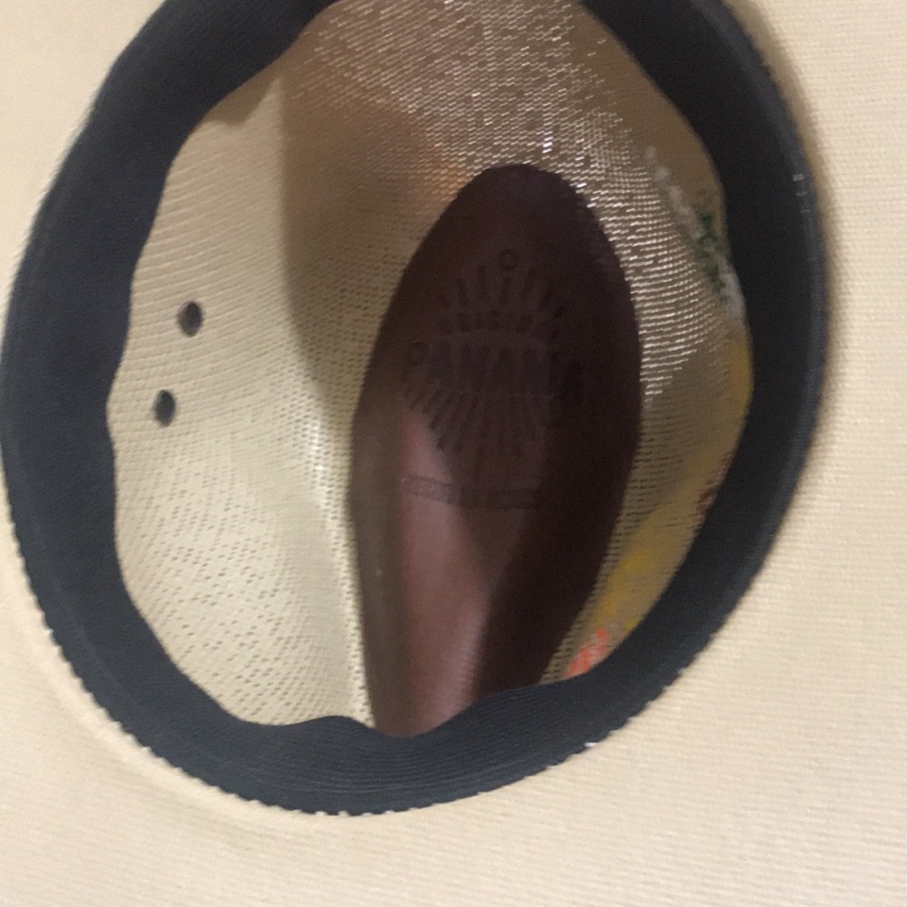 Floral Sun Hat with Black Band - Picture 8 of 14